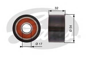 Обводной ролик ремня ГРМ для моделей: RENAULT (LAGUNA, MEGANE,MEGANE,MEGANE,MEGANE,CLIO,MEGANE,SCENIC)