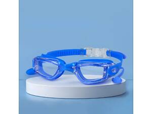 Очки для плавания детские 11727 синие