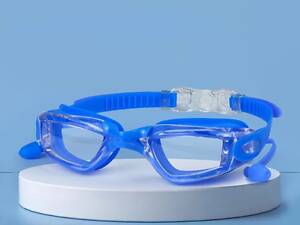 Очки для плавания детские 11727 синие