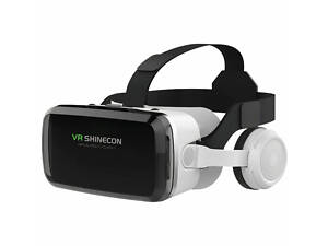 Очки-шлем виртуальной реальности Shinecon VR SC-G04BS Black White