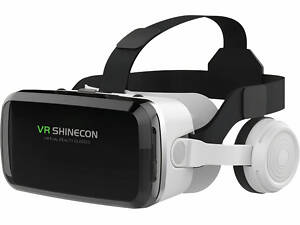 Очки-шлем виртуальной реальности Shinecon VR SC-G04BS Black White