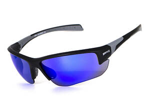 Захисні окуляри Global Vision Hercules-7 (G-Tech blue), дзеркальні сині