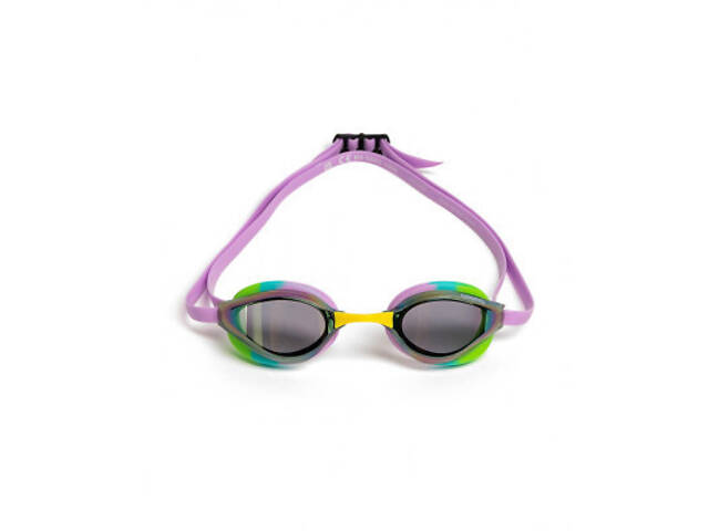 Очки для плавания Arena Python Mirror 1E763-114 зелений, фіолетовий OSFM (3468337331308) - Фото 1