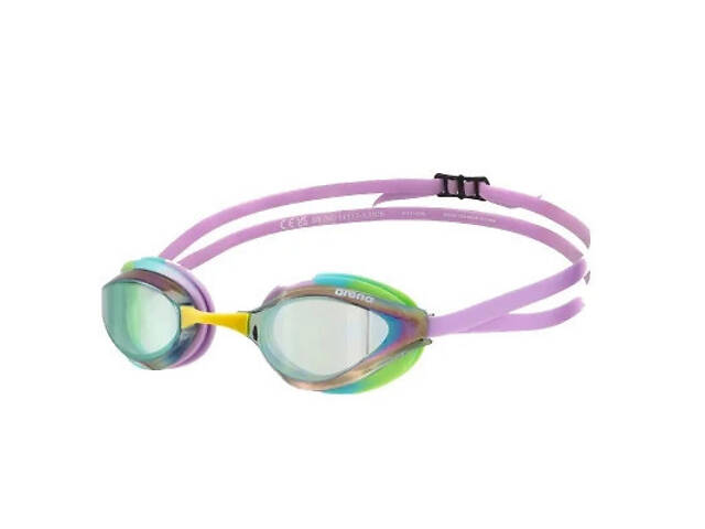 Очки для плавания Arena Python Mirror 1E763-114 зелений, фіолетовий OSFM (3468337331308) - Фото 2