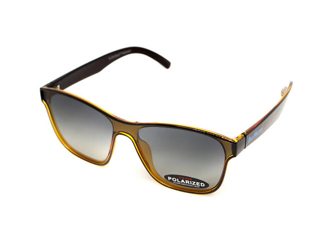 Очки поляризационные BluWater Saltee Polarized (gradient gray), серые с градиентом линзы в коричневой - Фото 1