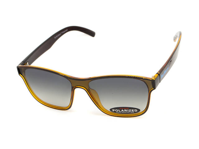 Очки поляризационные BluWater Saltee Polarized (gradient gray), серые с градиентом линзы в коричневой - Фото 4