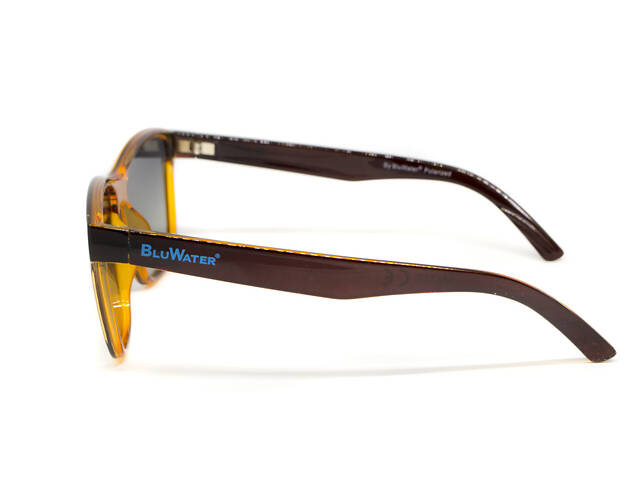 Очки поляризационные BluWater Saltee Polarized (gradient gray), серые с градиентом линзы в коричневой - Фото 5