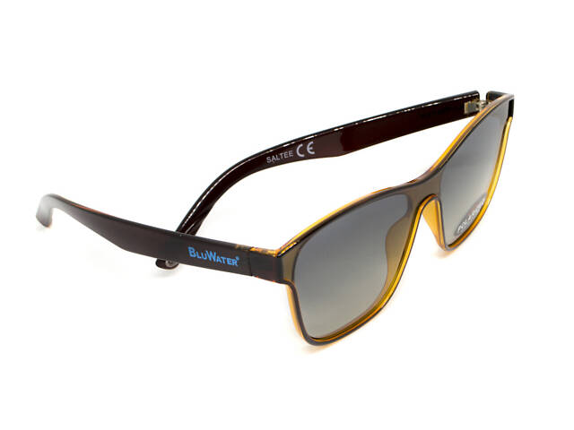 Очки поляризационные BluWater Saltee Polarized (gradient gray), серые с градиентом линзы в коричневой - Фото 10