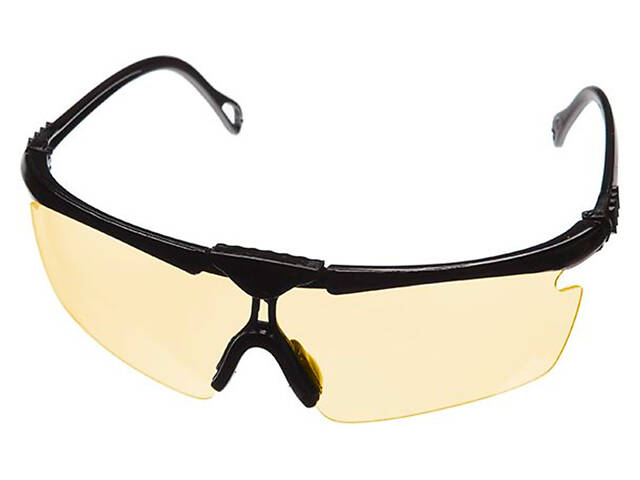Окуляри захисні Intertool 3кл полікарбонат жовті (SP-0091) - Фото 2
