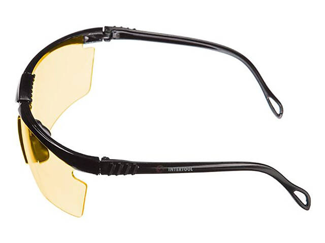 Окуляри захисні Intertool 3кл полікарбонат жовті (SP-0091) - Фото 4