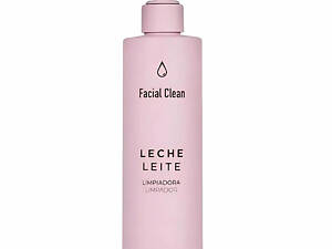 Очищающее молочко для лица Deliplus с дозатором для всех типов кожи 250 мл Facial Clean LECHE