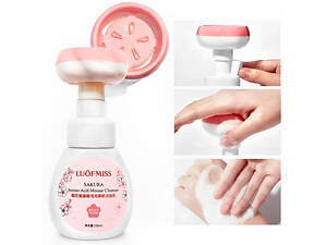 Очищающий мусс-пенка для умывания с аминокислотами LUOFMISS Sakura Amino Acid Mousse Cleanser