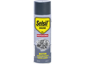 Очищувач двигуна SELSIL, 200 мл, спрей, для видалення мастила, бруду та нагару, ефективний засіб DW