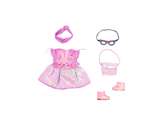Одяг для ляльки День народження Deluxe BABY born DD657347 - Фото 1