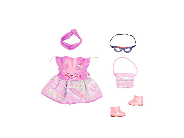 Одяг для ляльки День народження Deluxe BABY born DD657347 - Фото 2