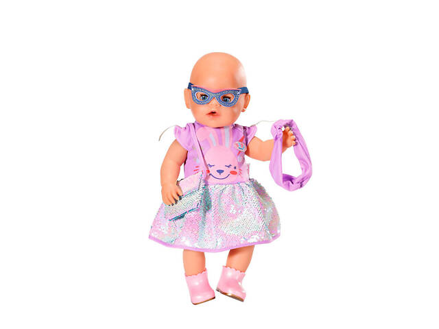 Одяг для ляльки День народження Deluxe BABY born DD657347 - Фото 5