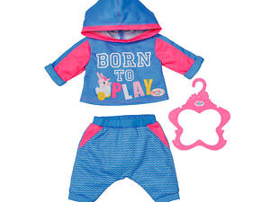 Одежда для куклы Спортивный костюм blue BABY born DD657357