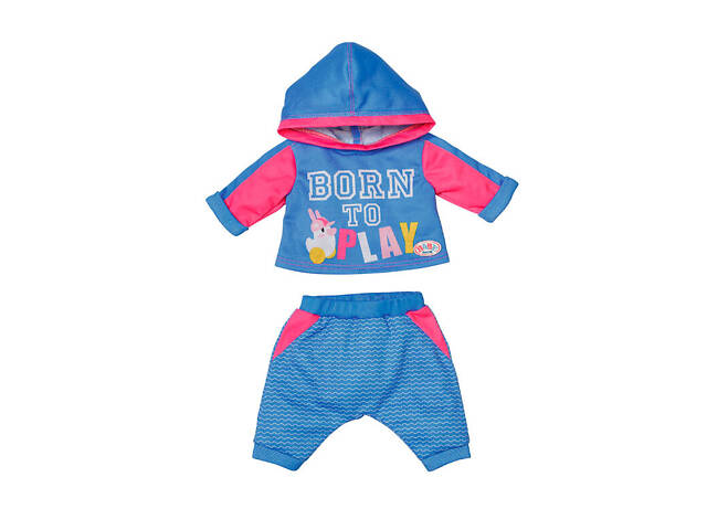 Одяг для ляльки Спортивний костюм blue BABY born DD657357 - Фото 3