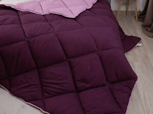 Одеяло полуторное ТЕП Alaska 1-00150-27802 150х205 см бордовое с розовым