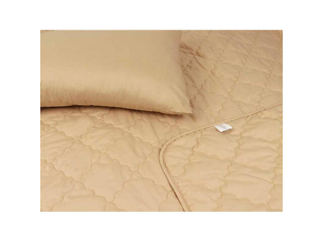 Ковдра Руно Вовняне Комфорт плюс бежева 172х205 см (316.52ШК+У_Бежевий) - Фото 4