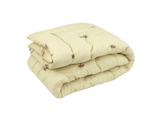 Ковдра Руно Вовняне Sheep з мікрофібри полегшена 140х205 см (321.52ШКУ_Sheep) - Фото 1