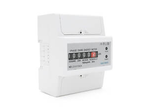 Однофазний електричний лічильник DDS548C, на DIN-рейку 4P, 220 В, 30-100 А, однотарифний