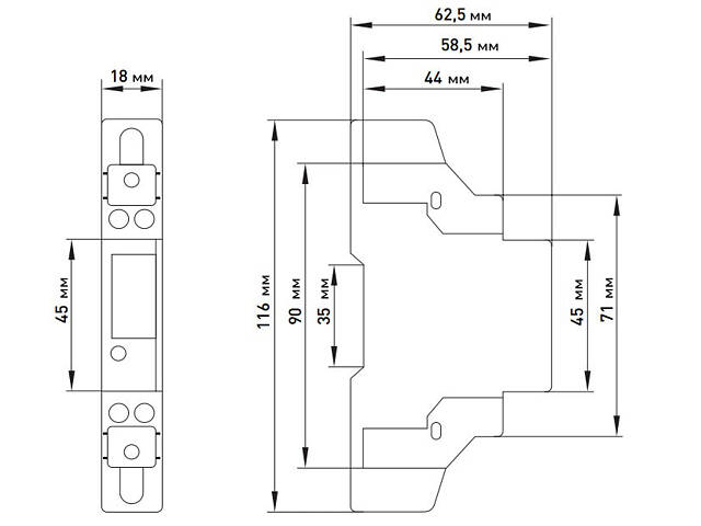 Однофазний електронний лічильник 45А клас 1 [i0310031m] E.NEXT e.control.w04m - Фото 8