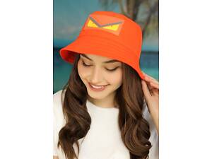Однотонная летняя панама «Angry II» Braxton оранжевый 56-59