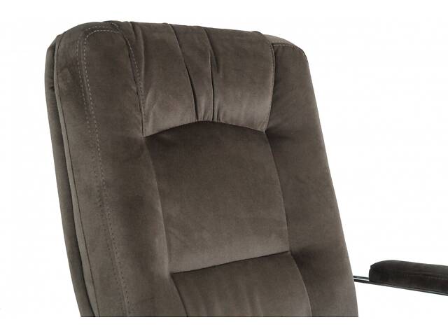 Офисное Кресло Руководителя Richman Альберто Фанкони 35 -Missoni 11 Хром М1 Tilt Коричневое - Фото 5