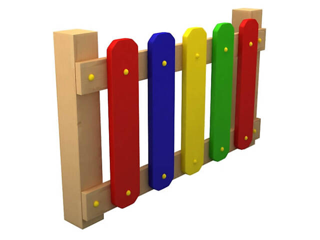 Огорожа дерев'яна VMOD002 (без стовпа) KIDIGO - Фото 1