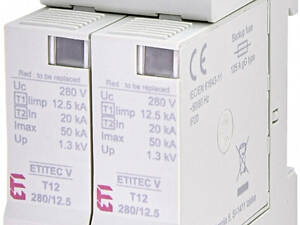 Ограничитель перенапряжения 2Р 50кА 280В [2442902] ETITEC V T12 ETI