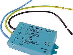 Ограничитель перенапряжения УЗИП 1+N-PE 230В 10кВ класс 2+3 для LED освещения [92.201] E.NEXT PO LED-K/zS