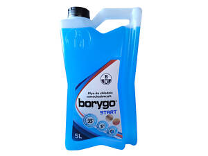 Охлаждающая жидкость BORYGO START (синій) 5л Orlen Oil