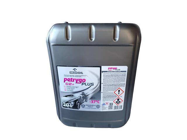Охлаждающая жидкость PETRYGO PLUS G12+ (червоний) 20л Orlen Oil - Фото 1