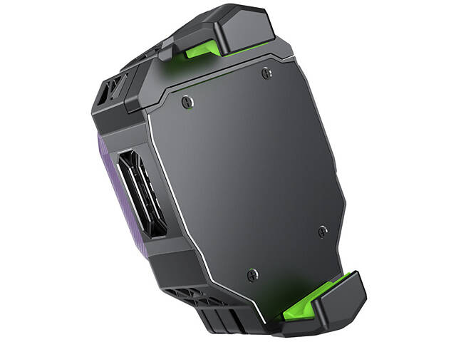 Охолоджуючий кулер для мобільного телефону Hoco GM26 Ambitious Black purple - Фото 3