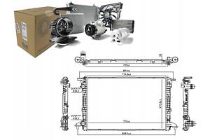 ОХОЛОДЖЕННЯ ДВИГУНА ВОДЯНИЙ AUDI A4 ALLROAD B9 A5 A6 C8 A7 Q5 Q7 VW