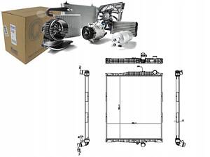 ОХОЛОДЖУВАЧ ДВИГУНА ВОДЯНИЙ ЄВРО 6 RVI CT VOLVO FH II III FH16