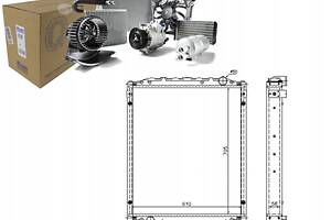 ОХЛАДИТЕЛЬ ДВИГАТЕЛЯ WATER MAN L2000 M 2000 LM