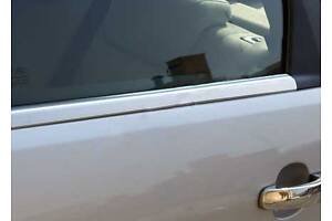 Окантовка стекол (4 шт, нерж.) OmsaLine - Итальянская нержавейка для Nissan Pathfinder R51 2005-2014 гг