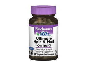 Окончательная Формула для Волос и Ногтей Bluebonnet Nutrition 60 гелевых капсул