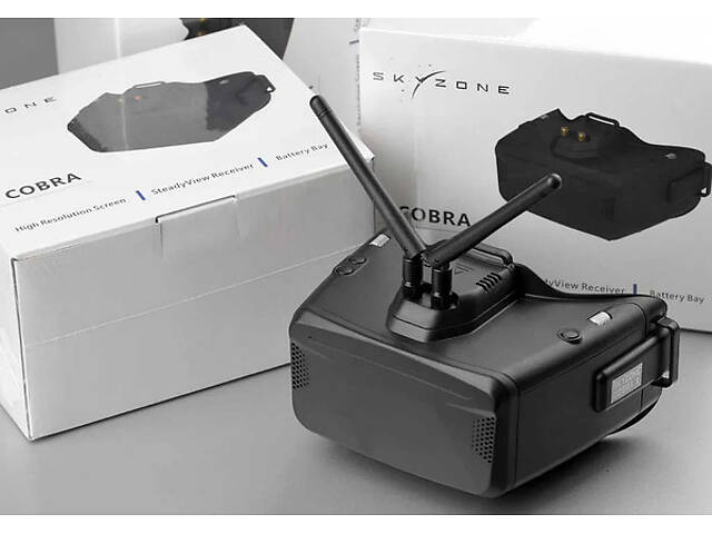 Очки Skyzone Cobra X V4 очки FPV, поддерживающие форматы 4:3/16:9. - Фото 1