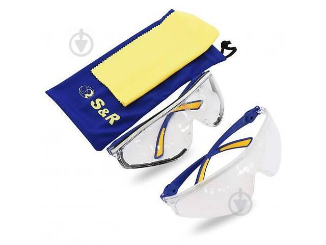 Окуляри захисні S&R спортивної форми 2 шт. 603201002 - Фото 1
