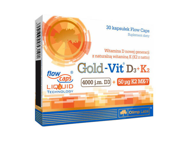 Olimp Gold Vit D3+K2 4000 IU 30 капсул