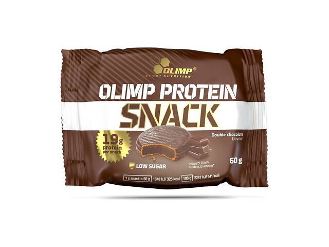 Olimp Protein Snack (60 g, hazelnut cream) - Фото 1 Olimp Protein Snack (60 g, hazelnut cream) - Фото 1