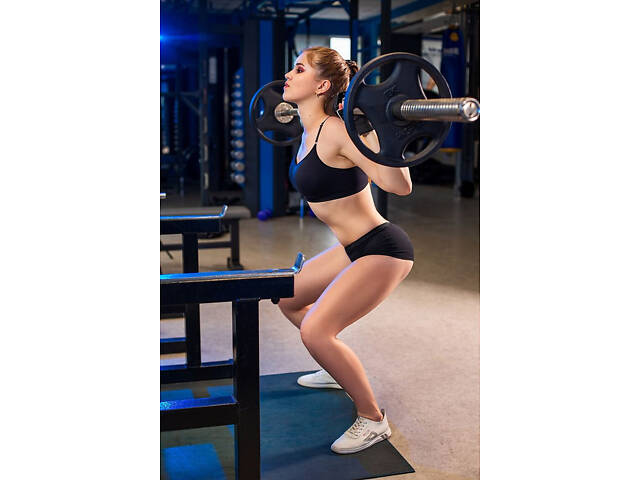 Олімпійська, металева штанга RN-Sport Quatro 105 кг (2х20,2х10,4х5,4х2.5 + гриф 2.2 м) - Фото 5