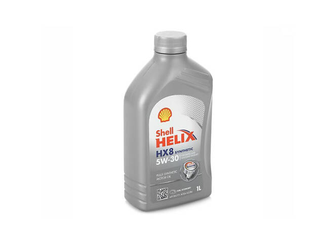 Олива двигуна 1L Shell Helix HX8 Synthetic 5W30 (ACEA A3/B3, A3/B4, MB 229.5 VW 502.00/505.00 RN0700/0710