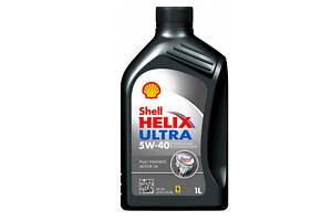 Олива двигуна 1L Shell Helix Ultra 5W40 (ACEA A3/B3, A3/B4 BMW L-01 MB 229.5/226.5 VW 502.00/505.00 RN 0700/0710 PSA B71