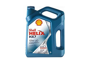 Олива двигуна 4L Shell Helix HX7 10W40 (ACEA A3/B3 A3/B4 MB 229.3 VW 501.01/505.00 RN 0700/0710)