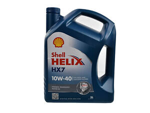 Олива двигуна 5L Shell Helix HX7 10W40 (ACEA A3/B3 A3/B4 MB 229.3 VW 501.01/505.00 RN 0700/0710) 550053738