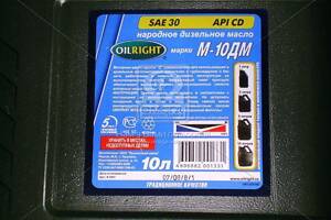 Олива моторна OIL RIGHT М10ДМ SAE 30 CD (Каністра 10л) 2507 UA51